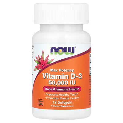 NOW Foods Vitamin D-3 | High Potency