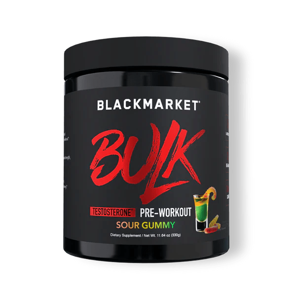 Blackmarket Labs BULK | Man Boosting Pre - Workout - Black Market Labs - Tiger Fitness