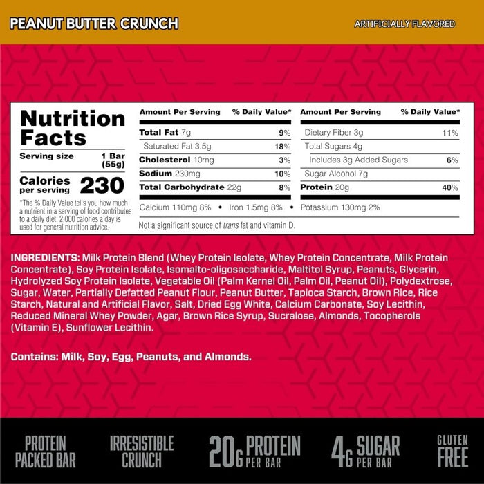 BSN Protein Crisp Protein Bars - BSN - Tiger Fitness