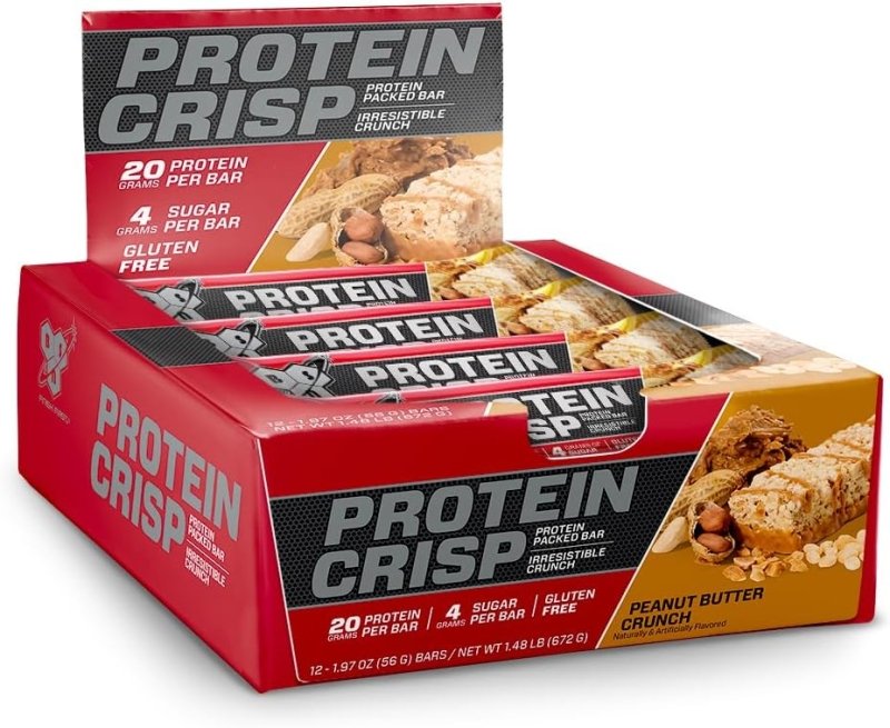 BSN Protein Crisp Protein Bars - BSN - Tiger Fitness