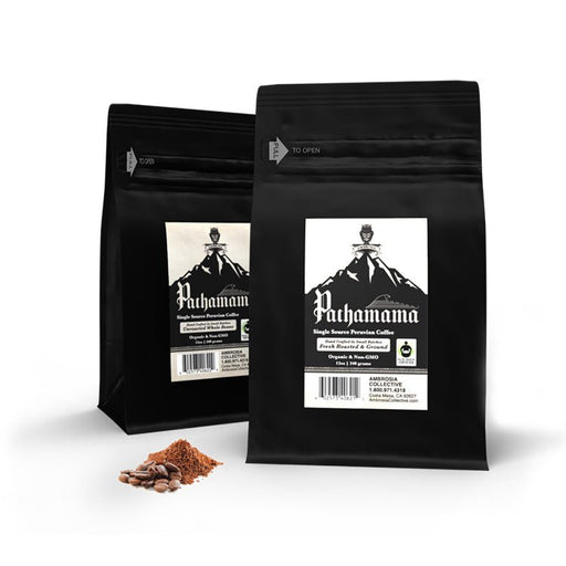 Pachamama® Non-GMO Single Source Peruvian Coffee - Ambrosia - Tiger Fitness