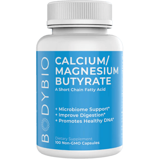 Calcium Magnesium Butyrate - BodyBio - Tiger Fitness