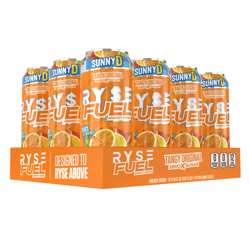 RYSE Fuel Energy Drink 12 Pack — Tiger Fitness