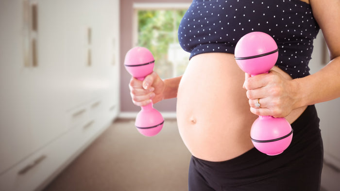 Working Out While Pregnant - Should You Lift Weights?