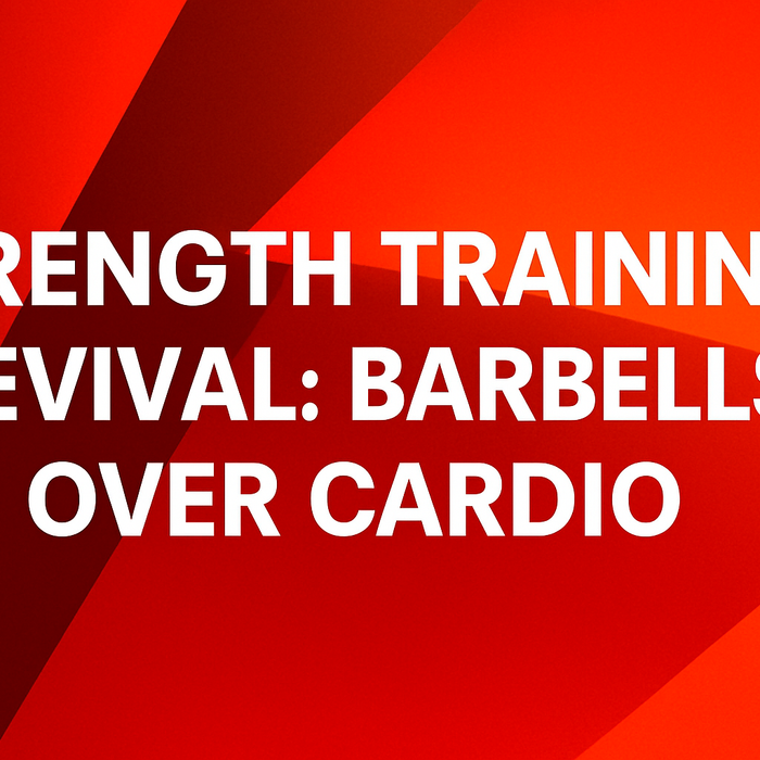 Barbells Over Cardio: Why Strength Training Is the Future of Fitness