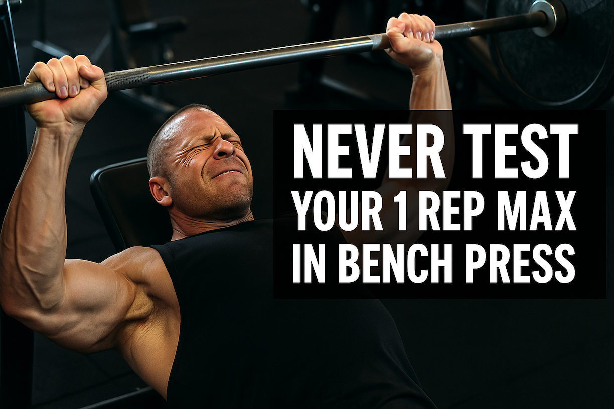 Why You Should Never Test Your 1-Rep Max on the Bench Press
