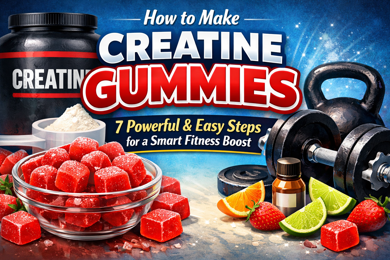 How to Make Creatine Gummies: 7 Powerful & Easy Steps for a Smart Fitness Boost