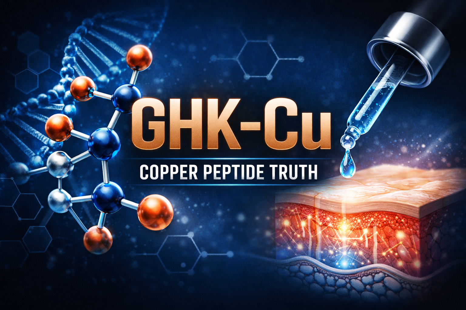 Benefits of GHK-Cu - What This Copper Peptide Can Do and What the Science Actually Supports