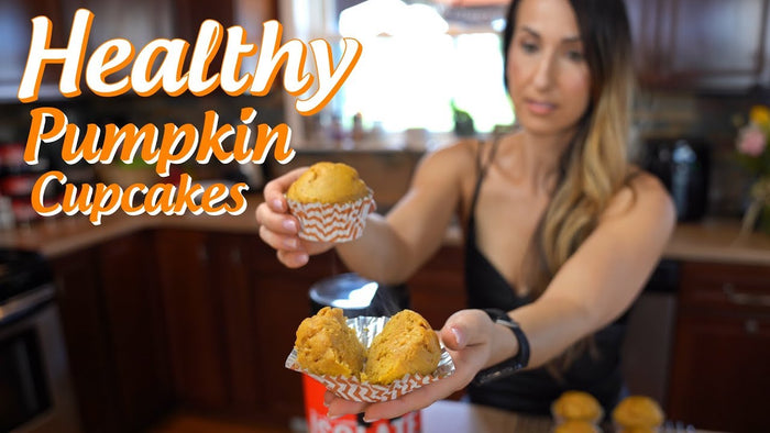 Protein-Packed Pumpkin Cupcakes