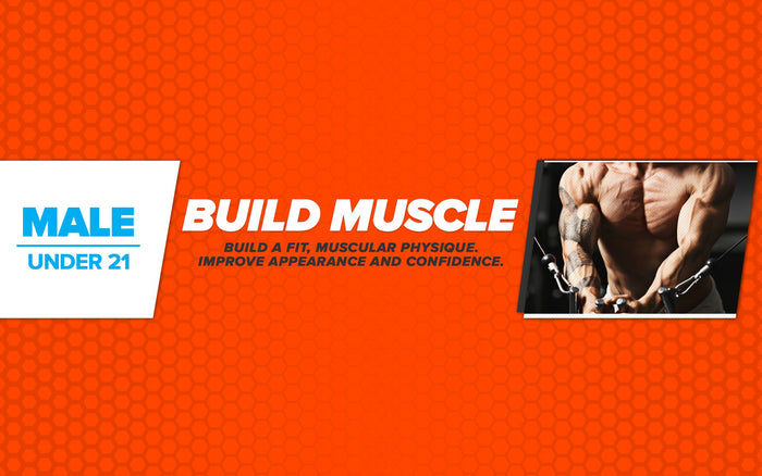 Free Workout Plan - Male - Under 21 - Build Muscle
