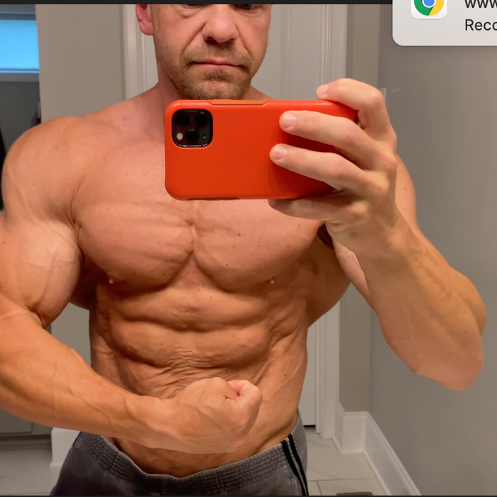 LEANER BY THE DAY - DAY 7 - BIG CHEST AND BOXING TRAINING - ALL MEALS EATEN