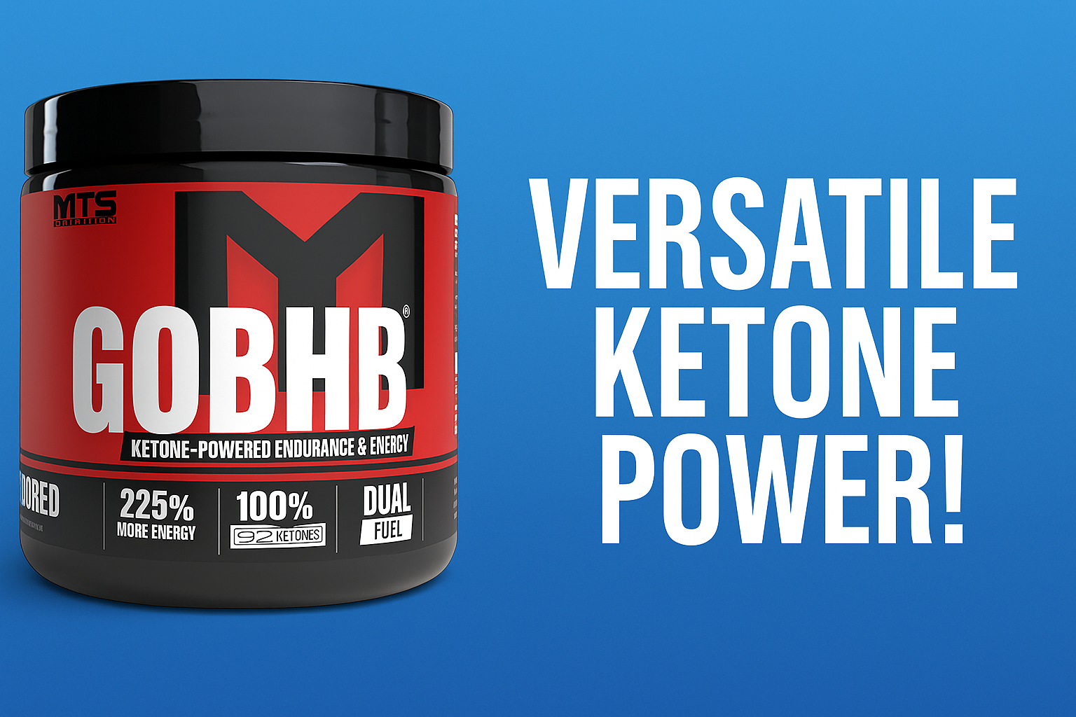 MTS Nutrition Launches goBHB® Powder: The Future of Clean, Versatile Energy