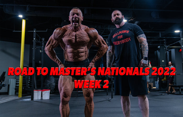 Road to Master's Nationals 2022 | Week 2 | POSING UPDATE! | 8lb Gain in 1 Week