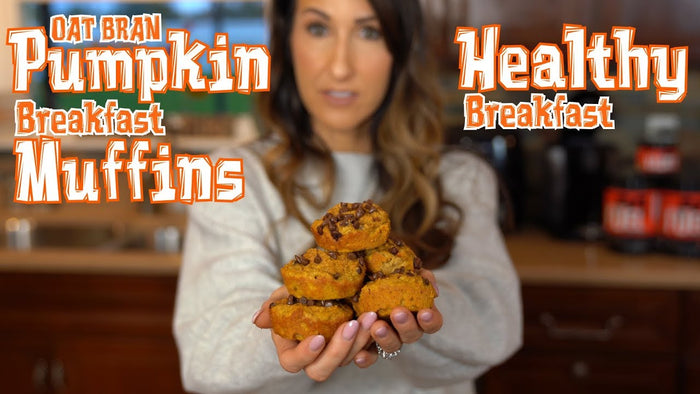 Pumpkin Oat Bran Breakfast Muffins