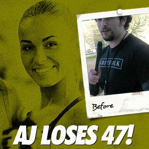 Transformation: "Weak" AJ Gonzalez Loses 47 Pounds!