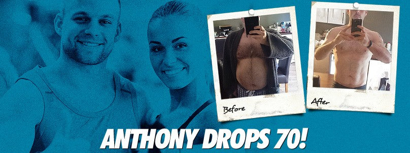 Transformation: Anthony Manton Drops a Whopping 70 Pounds!