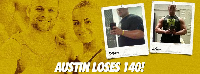 Transformation: Austin Pfefferle Crushes a 140 Pound Weight Loss!
