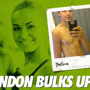 Transformation: Brandon Leonard Bulks Up 65 Pounds!