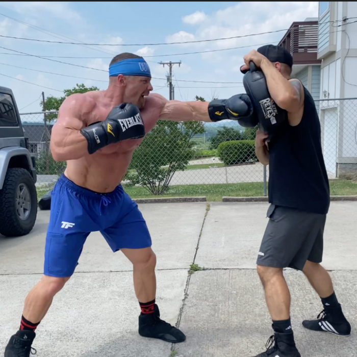 LEANER BY THE DAY - DAY 3 - FULL DAY OF EATING - INTENSE BOXING TRAINING AND CHEST DAY