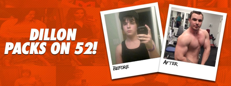 Transformation: Dillon Fitzgerald Packs on 52 Pounds!