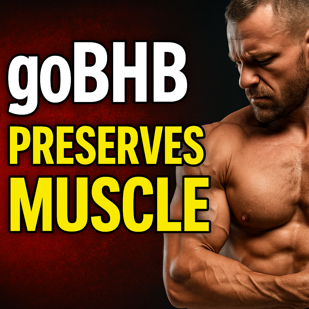 How goBHB Helps You Keep Muscle While Losing Fat: What the Latest Human Study Shows