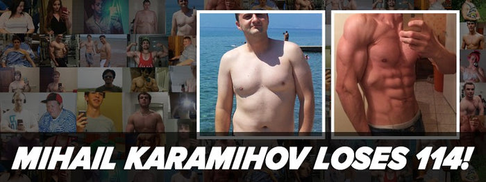 Transformation: Mihail Karamihov Loses an Amazing 114 Pounds!