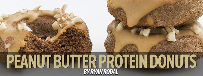 Protein-Packed Mini Peanut Butter Donuts Recipe
