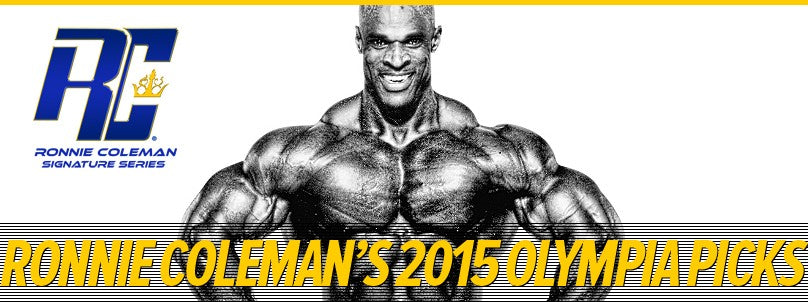 Ronnie Coleman's Exclusive 2015 Mr. Olympia Predictions