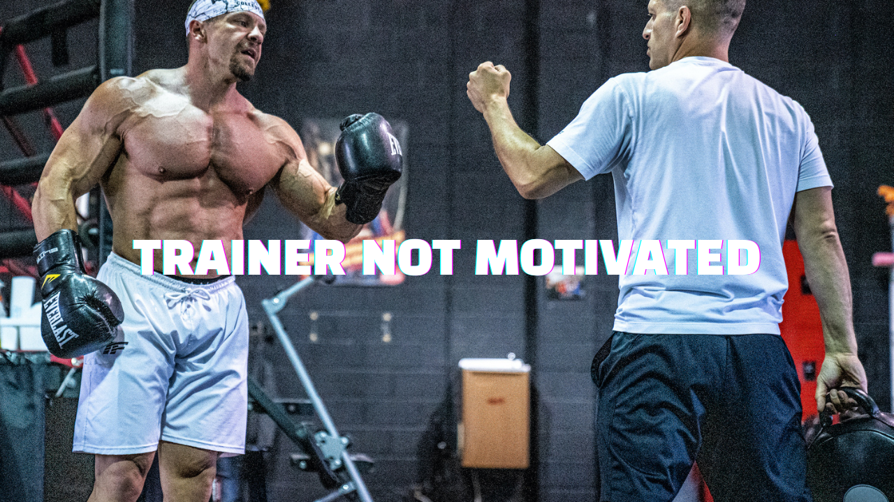 I'm a Trainer and I Can't Get Motivated to Train!