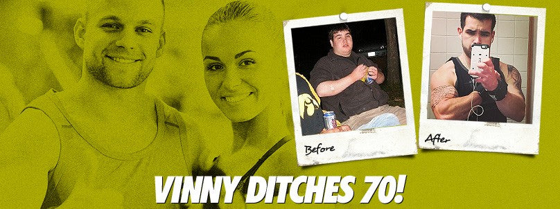 Transformation: Unathletic Vinny Hayes Ditches 70 Pounds!