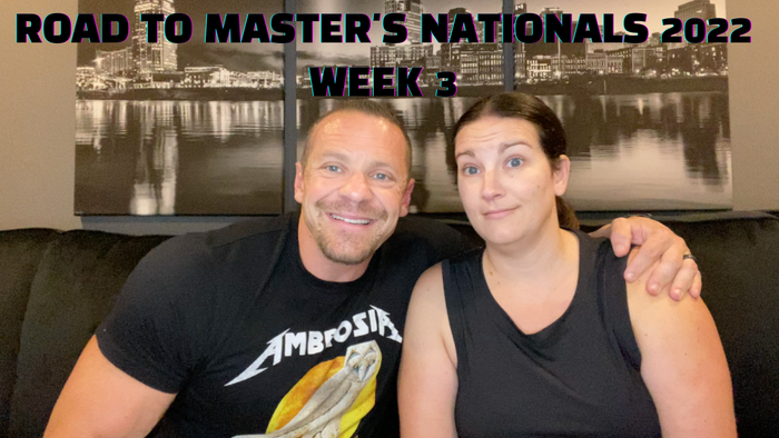 Road to Master's Nationals 2022 | Week 3 | POSING UPDATE! | 3.3lb Gain