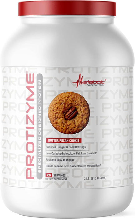 Metabolic Nutrition Protizyme Protein | High Quality Whey Blend for Lean Muscle & Recovery