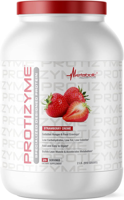 Metabolic Nutrition Protizyme Protein | High Quality Whey Blend for Lean Muscle & Recovery
