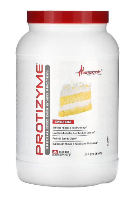 Metabolic Nutrition Protizyme Protein | High Quality Whey Blend for Lean Muscle & Recovery