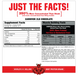 MuscleMeds Carnivor Supplement Facts & Ingredients Label - Chocolate 28 Servings | Tigerfitness.com