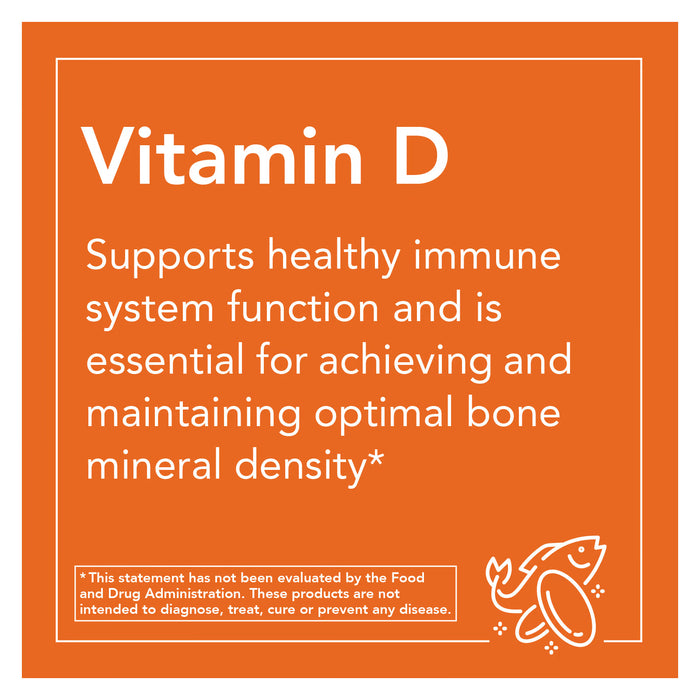 NOW Foods Vitamin D-3 | High Potency