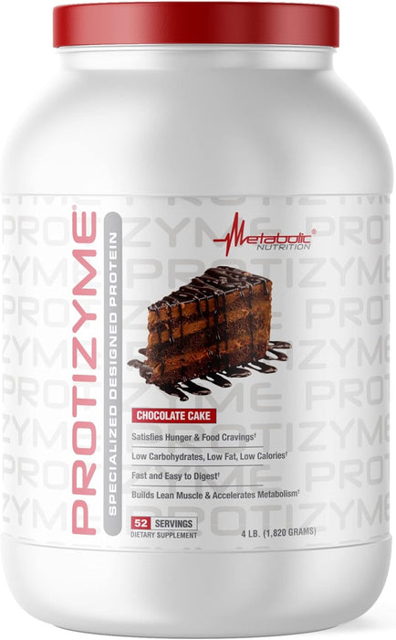Metabolic Nutrition Protizyme Protein | High Quality Whey Blend for Lean Muscle & Recovery