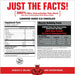 MuscleMeds Carnivor Shred Chocolate 4lb | Supplement Facts & Ingredients Label | Tigerfitness.com