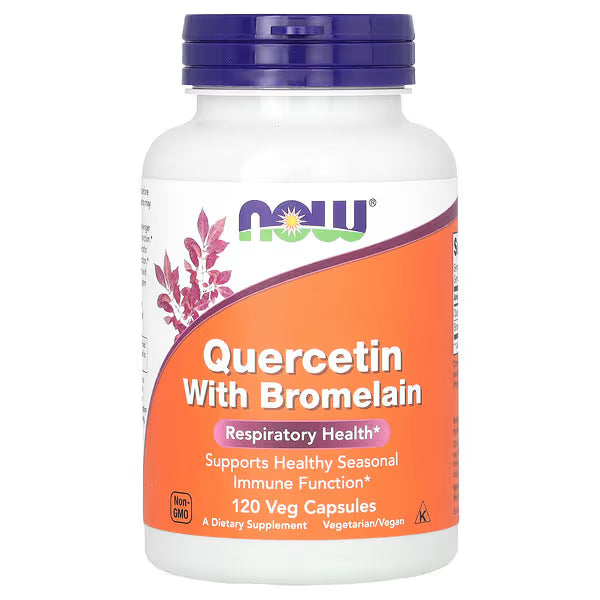 NOW Foods Quercetin with Bromelain