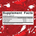 5% Nutrition Code Red Creatine Strength and Power Formula Supplement Facts 