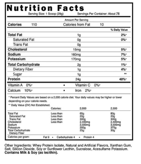 BlackStone Labs Isolation | Pure Whey Protein Isolate Powder
