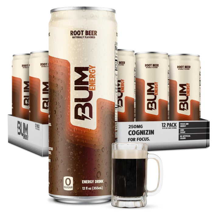 Bum Energy Drink | Zero Sugar Energy & Performance Beverage