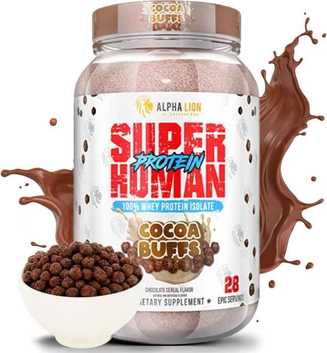 Alpha Lion Superhuman Protein Whey Isolate – Cocoa Buffs