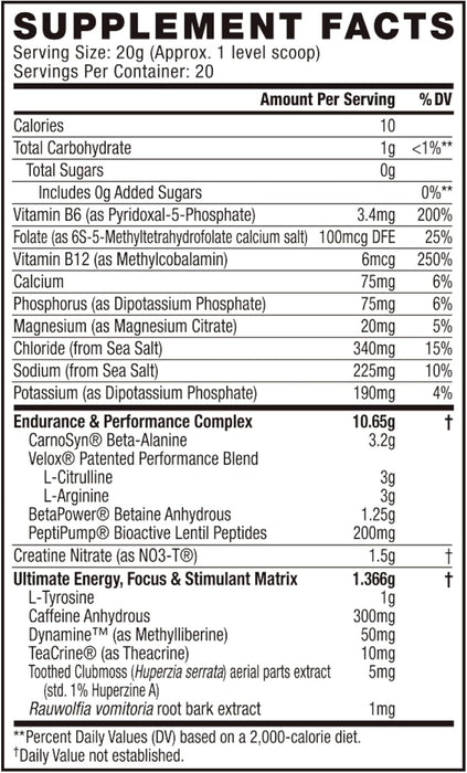 C4 Ultimate V3 Pre Workout Powder