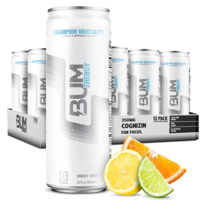 Bum Energy Drink | Zero Sugar Energy & Performance Beverage