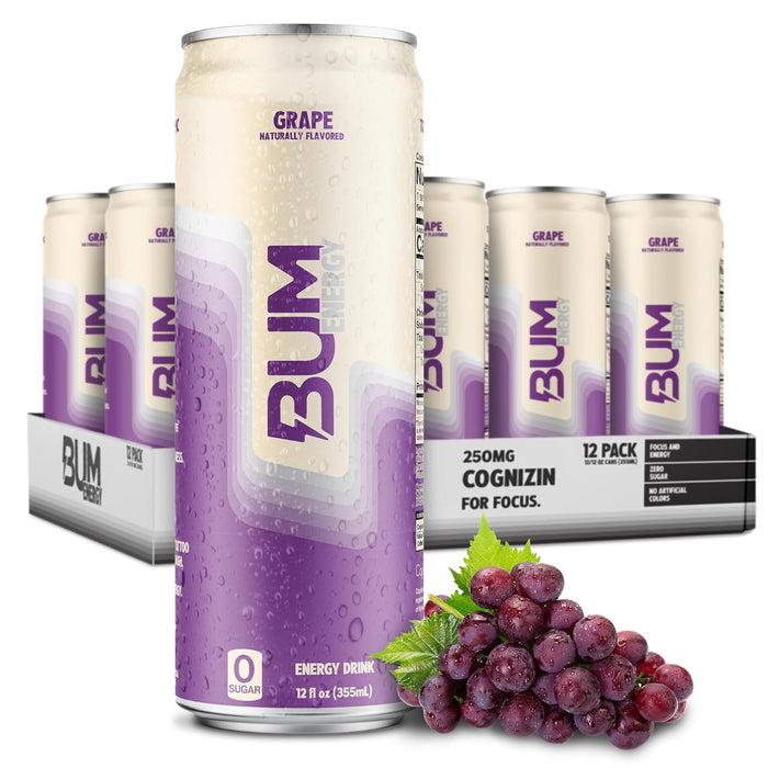 Bum Energy Drink | Zero Sugar Energy & Performance Beverage