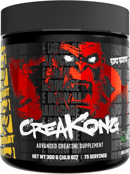 MUTANT Creakong Creatine Powder 75 Servings  – Strength & Muscle Growth Support – TigerFitness