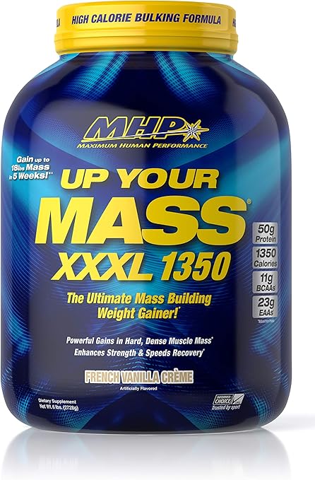 MHP Up Your Mass XXXL | Extreme Mass Gainer for Size & Strength