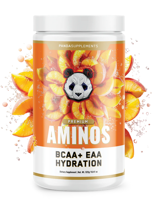 Panda Supps AMINOS Peach Mango  – Amino Hydration Formula for Muscle Support