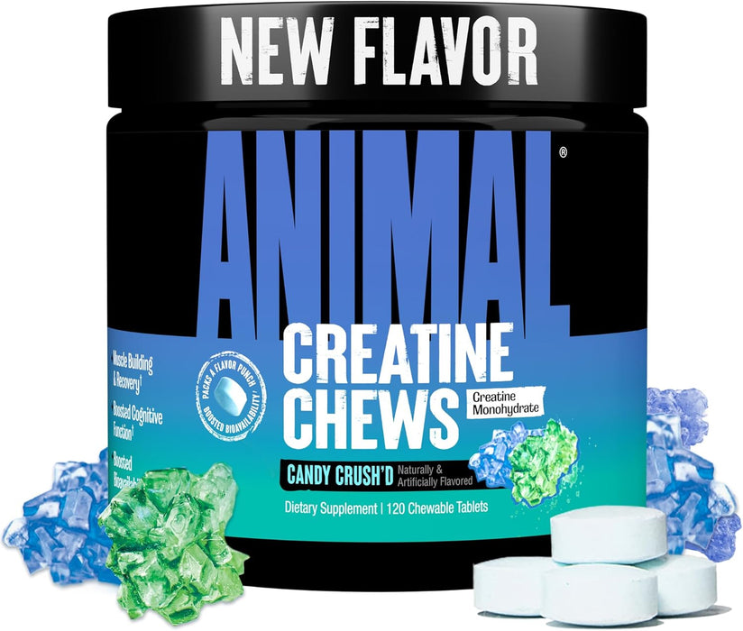 Animal Creatine Chews | Chewable Creatine Monohydrate for Strength & Recovery